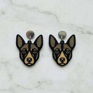 Aretes Basenji