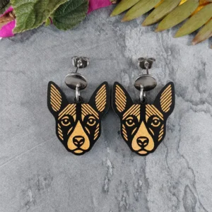 Aretes Basenji