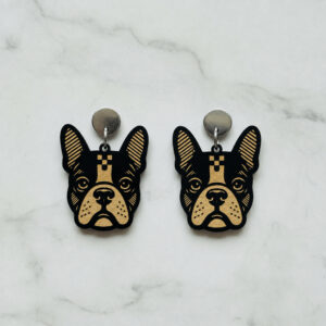 Aretes Boston Terrier