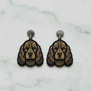 Aretes Cocker Spaniel