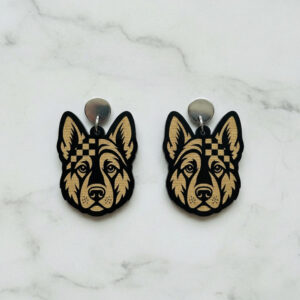 Aretes Pastor Aleman