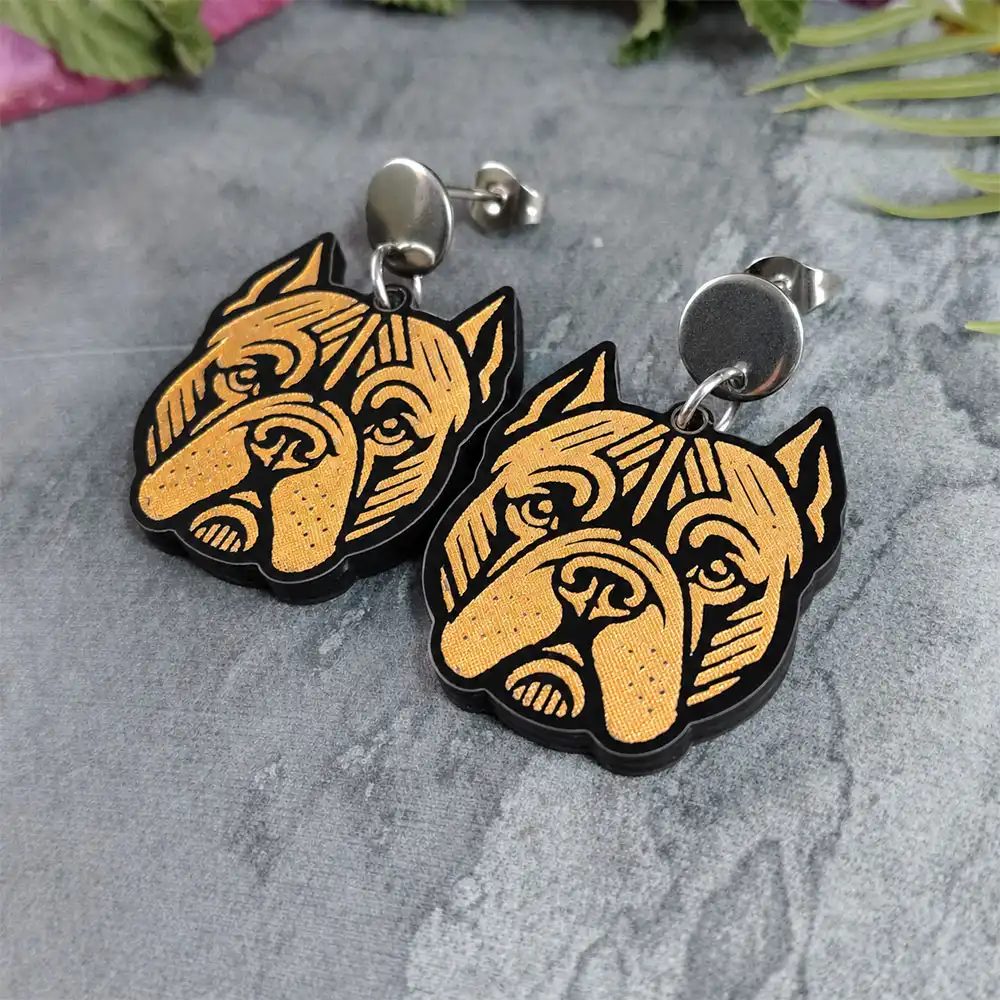 Aretes American Bully